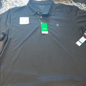 IZOD Men's Black Polo Shirt